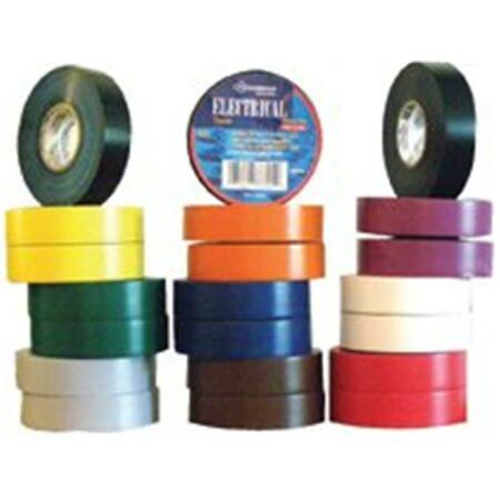 BERRY PLASTICS Electrical Tape, 0.75 In. X 66 Yd, 7 Mil, Green 573-703024